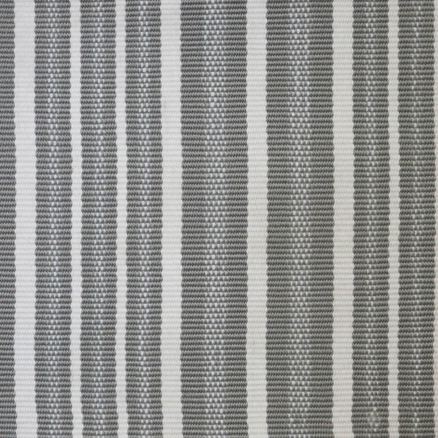 Broadloom carpet swatch in a striped pattern grey color