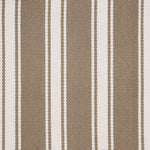 Broadloom carpet swatch in striped pattern tan color