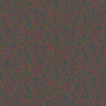 Detail of wallpaper in a dense small-scale floral print in shades of purple and gold on a navy field.