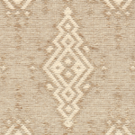 Broadloom carpet swatch geometric design in neutral