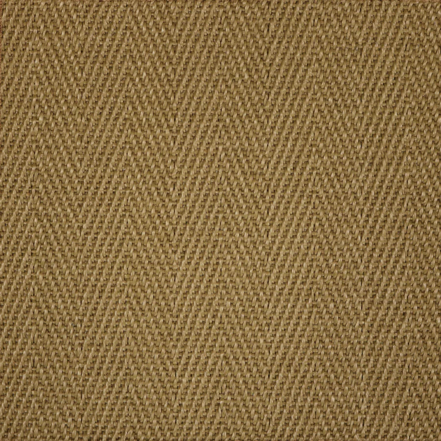 Broadloom carpet swatch herringbone design golden tan