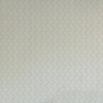 Detail of wallpaper in a playful curvy stripe print in gray on a light gray field.