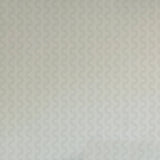 Detail of wallpaper in a playful curvy stripe print in gray on a light gray field.