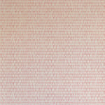 Detail of wallpaper in a textural grid print in shades of pink and cream.