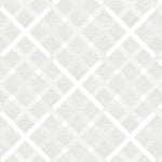 Detail of wallpaper in a dotted plaid pattern in gray on a white field.