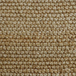 Broadloom carpet swatch in textural pattern cream color