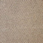 Broadloom carpet swatch herringbone design in neutral