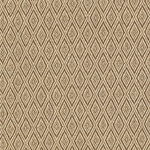 Broadloom carpet swatch diamond design in cream/brown 