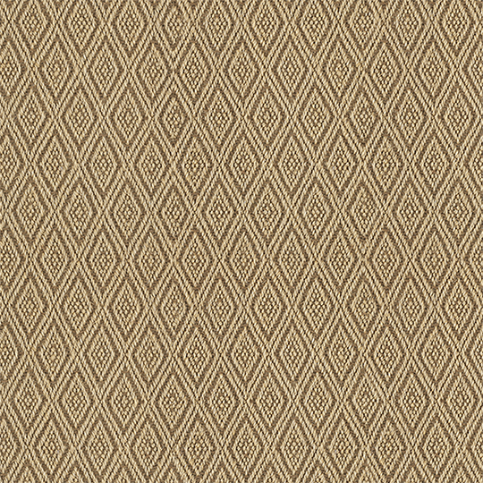 Broadloom carpet swatch diamond design in yellow tan 
