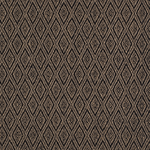 Broadloom carpet swatch diamond design in black/brown 