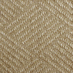 Broadloom carpet swatch in a textured pattern gold color