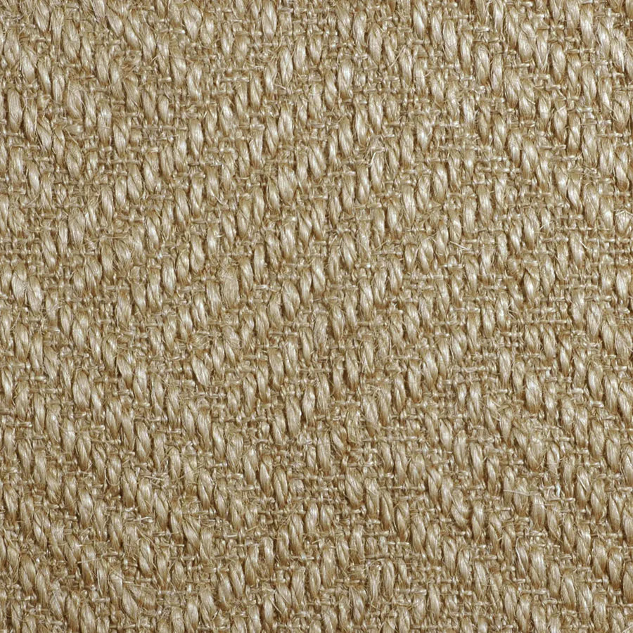 Broadloom carpet swatch in a textured pattern gold color