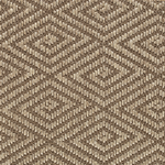 Broadloom carpet swatch diamond design in grey white