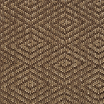 Broadloom carpet swatch diamond design in brown