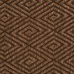 Broadloom carpet swatch diamond design in dark brown