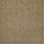 Close-up of a textured beige carpet