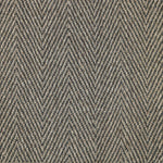 Broadloom carpet swatch herringbone design in dark grey
