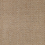 Broadloom carpet swatch herringbone design in cream tan
