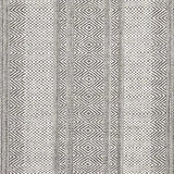 Broadloom carpet swatch striped/diamond design in grey