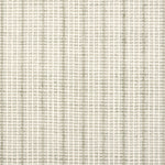 Broadloom carpet in a textural strie stripe in cream with shades of sage green.
