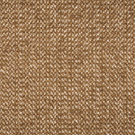 Broadloom carpet in a textural weave in shades of brown with cream accents.