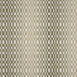 Broadloom carpet with a white checkerboard pattern with an ombré effect in shades of green.