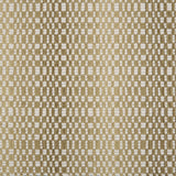Broadloom carpet with a white checkerboard pattern with an ombré effect in shades of tan. 