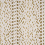 Broadloom carpet with a dashed stripe in shades of tan on a cream field. 
