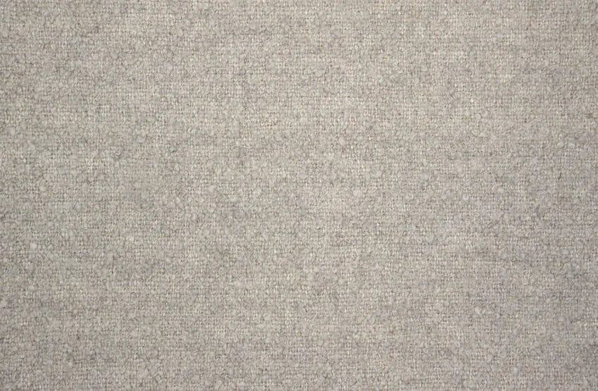 Broadloom carpet swatch in textured in grey and white design