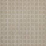 Broadloom carpet swatch in checkered pattern in beige. 