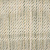 Broadloom carpet with a textural stripe in shades of cream and green. 