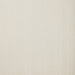 Detail of wallpaper in a textural stripe print in shades of cream.