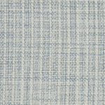 Textural basketweave broadloom in light blue.