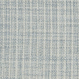 Textural basketweave broadloom in light blue.