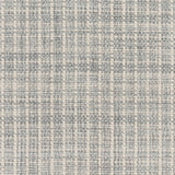 Textural basketweave broadloom in light grey.