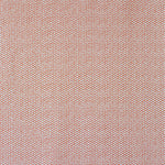 Detail of fabric in a dense checked weave in red and white.