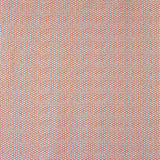 Detail of fabric in a dense checked weave in red and white.