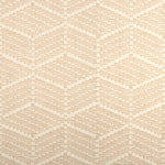 Broadloom in a dimensional herringbone stripe in cream and beige.