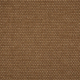 Textural performance broadloom carpet in grid design in brown.