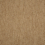 Textural performance broadloom carpet in grid design in tan.