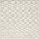 Textural woven carpet in cream