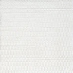 Textural woven carpet in white