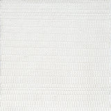 Textural woven carpet in white