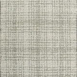 Broadloom carpet with subtle plaid pattern in cream and sage green.