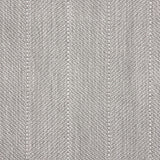 Close up of a broadloom carpet with a herringbone stripe in grey.