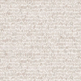 Detail of wallpaper in a linear check pattern in shades of greige on a cream field.