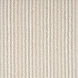 Broadloom carpet with pinstripes in cream and taupe