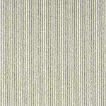 Broadloom carpet with pinstripes in cream and sage green
