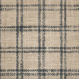 Broadloom carpet swatch in checkered pattern blue color