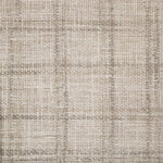 Broadloom carpet swatch in checkered pattern light grey color
